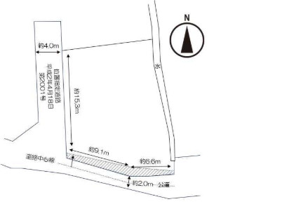 岡山市南区彦崎の区画図
