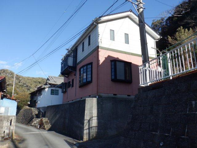 鴨川市内浦の前面道路含む現地写真