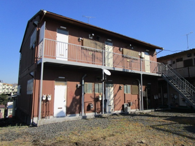 第３ヒルズハウスの外観|閑静な住宅地にあるアパートです。