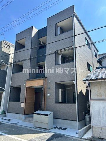 ハーモニーテラス港晴の外観