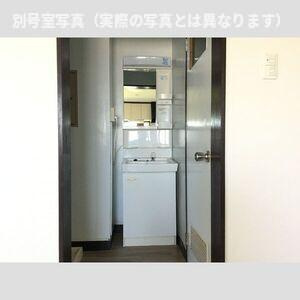 杉本ビルの洗面所