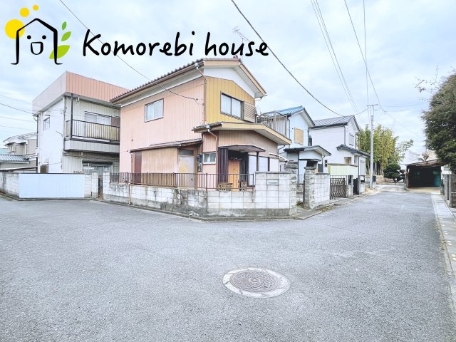 北本市東間3丁目　中古戸建の前面道路含む現地写真|2/17撮影