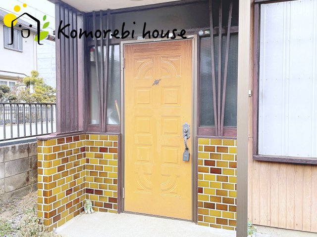 北本市東間3丁目　中古戸建の玄関|2/17撮影