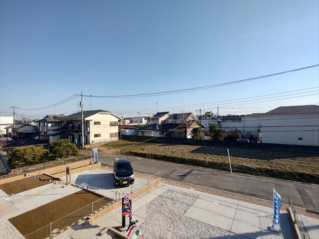 【展望】 | 東松山市六軒町　全3棟　2号棟 | 閑静な住宅地です