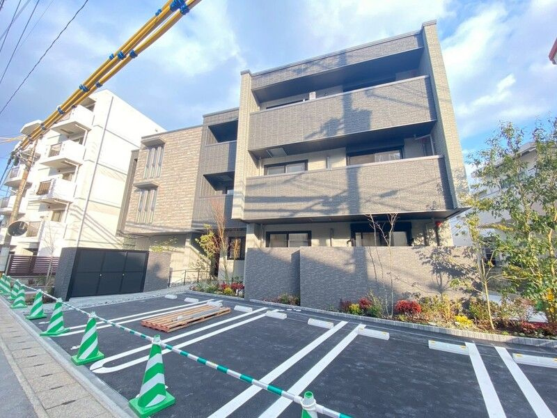 福岡市博多区麦野６丁目のアパートの外観