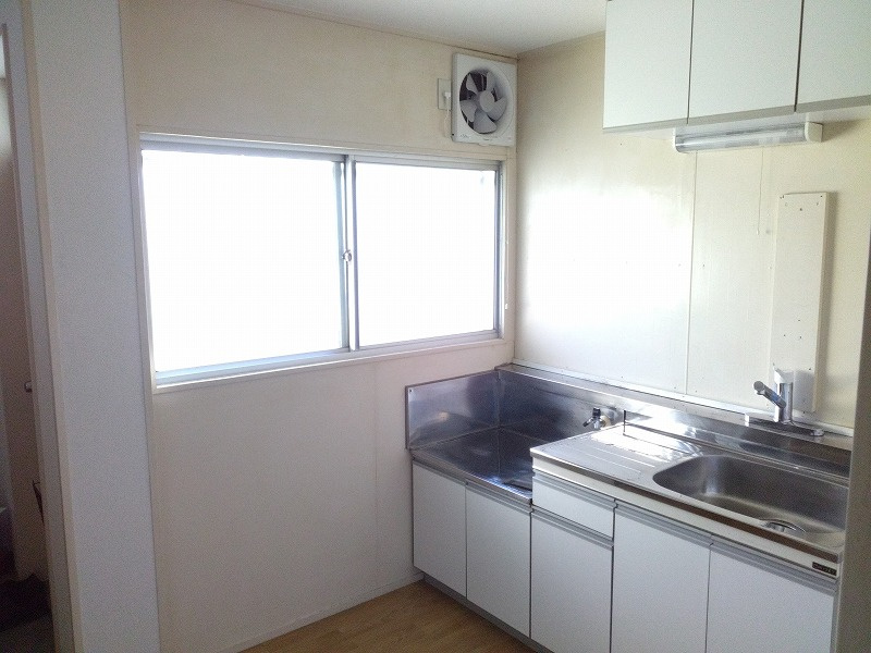 フラワーハイツＡ棟のキッチン