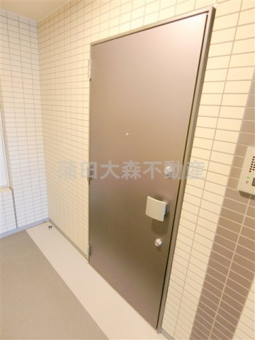 ブライズ多摩川DUEの玄関|玄関扉　上下ダブルロック