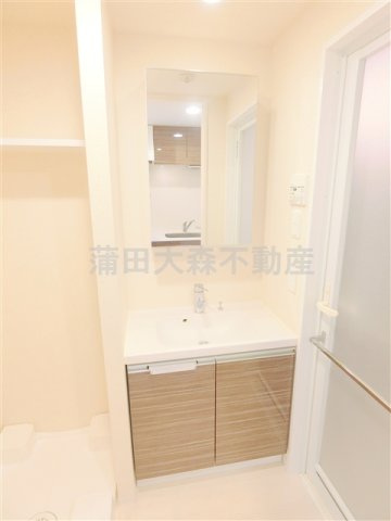 ブライズ多摩川DUEの洗面所|独立洗面台　洗面脱衣所　洗濯機置き場