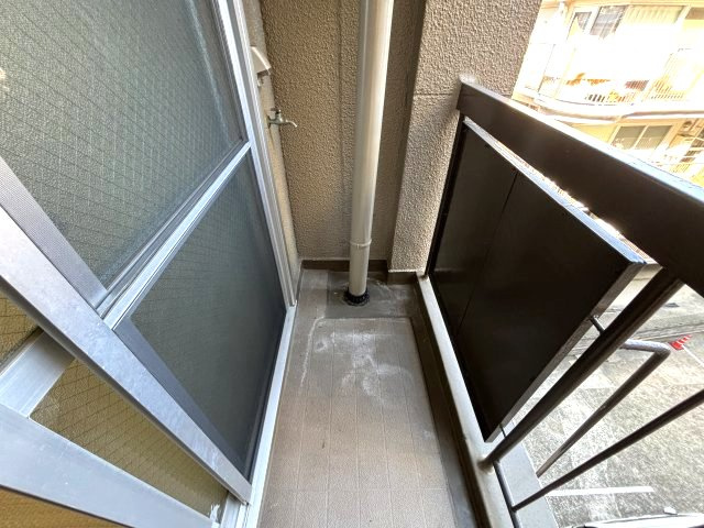 六甲コーポラスのバルコニー