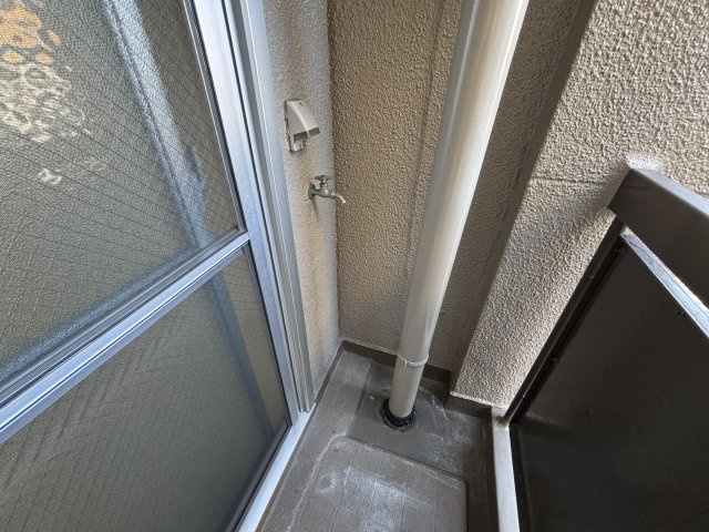 六甲コーポラスのバルコニー