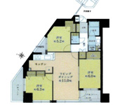 中古マンション藤沢駅ダイアパレス湘南藤沢Ⅱ-１０階-53-7-の画像