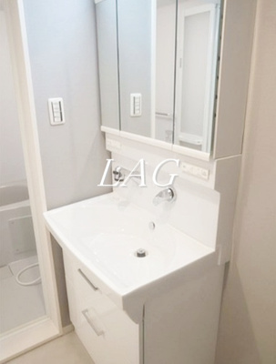 【洗面所】 | プランドール八千代 | 洗面台です。