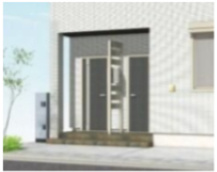 仮称根岸コスモポリタンのエントランス