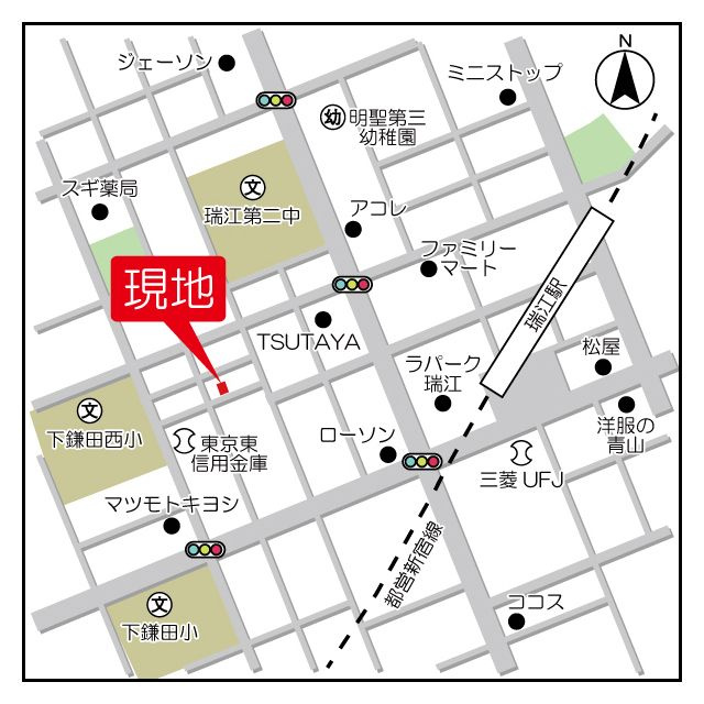 メゾン・ドゥ・ソレイユの地図