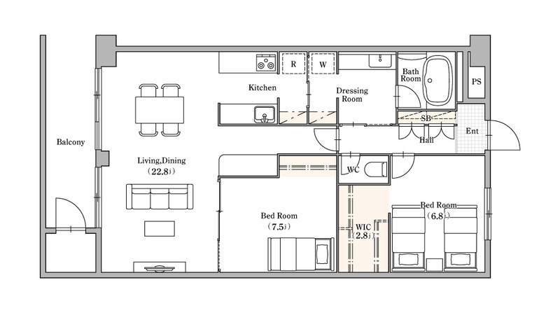 PLENDY浦和別所の間取り