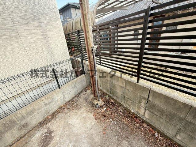 招提平野町戸建　賃貸の設備|洗濯機置場です