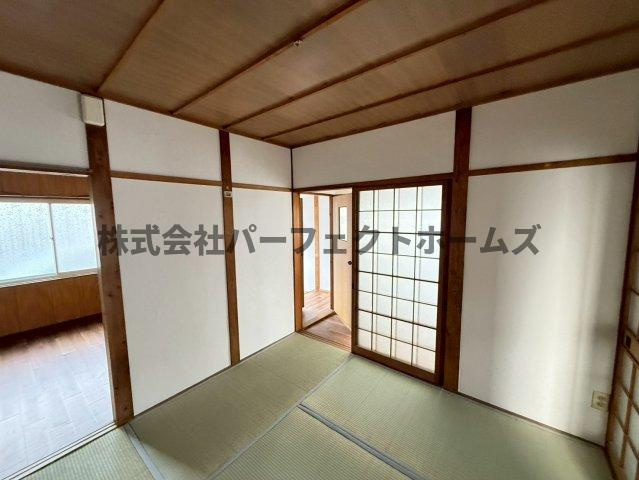 招提平野町戸建　賃貸の和室|和室です