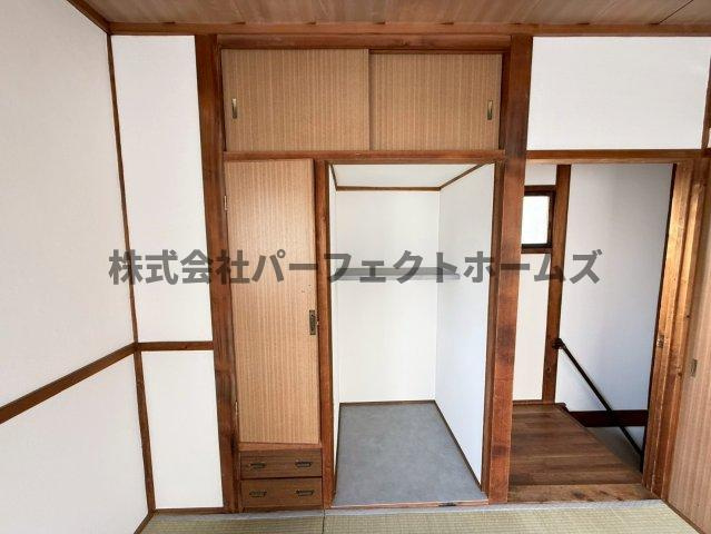 招提平野町戸建　賃貸の収納|収納があります