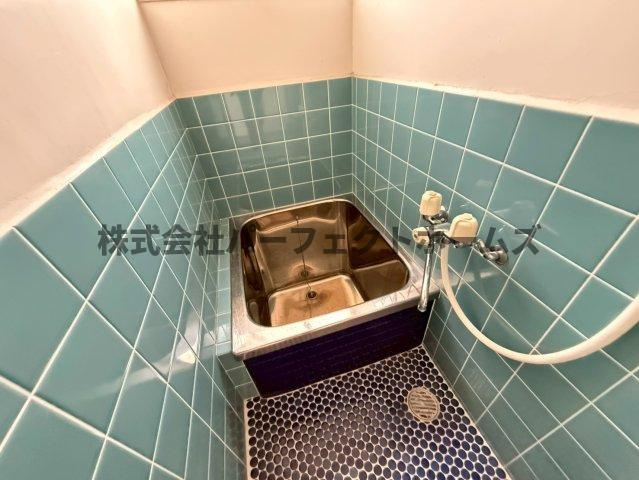 招提平野町戸建　賃貸の浴室|コンパクトで使いやすいお風呂です