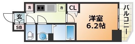 LEGESTA神戸ガーデンパレスの間取り
