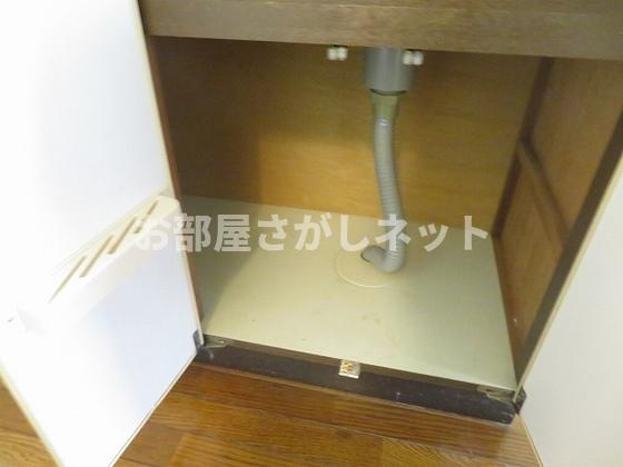 ＲＩＫＩパレスのキッチン|シンク下収納