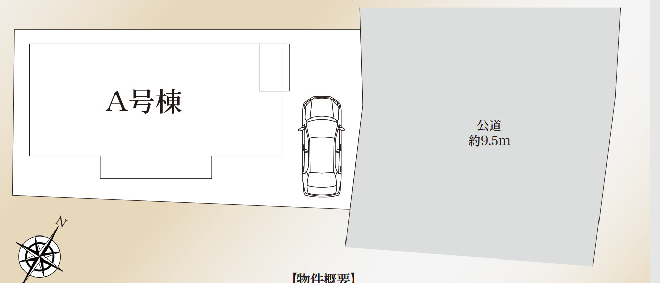 横浜市瀬谷区相沢6丁目 新築戸建て【仲介手数料無料】の区画図