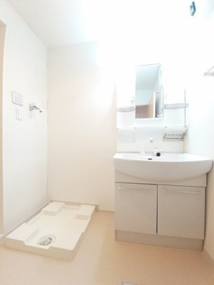 【洗面所】 | パークサイド古海Ａ