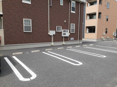 【駐車場】 | サンフォレストＡ