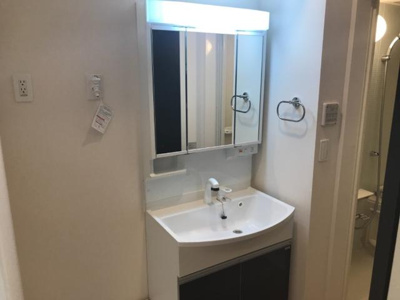 【洗面所】 | 仮）東別所町アパートＴＲ1013Ｎ1 | 洗髪洗面化粧台（イメージ）