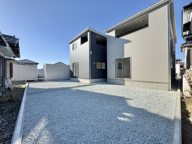 磐田市二之宮第5の庭|ゆとりある庭スペースは、休日のBBQやご家族の団らんにもぴったりです。