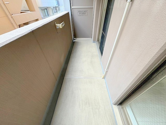 CITY SPIRE十三東のバルコニー