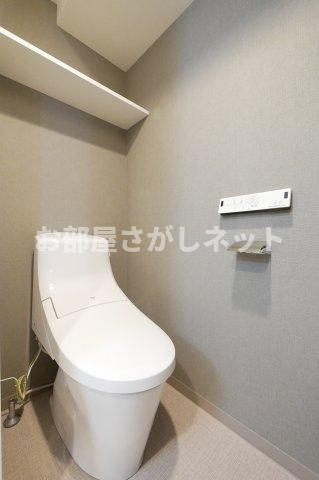 ラフィスタ中板橋Ⅱ【おとり物件なし】#学生・社会人にオススメ！初期費用分割払いOK！のトイレ