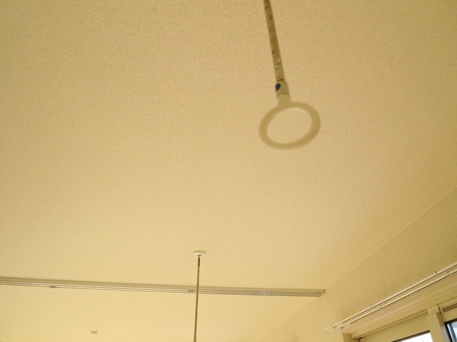 グランドゥールの設備|物干し竿があれば室内干し可能です。