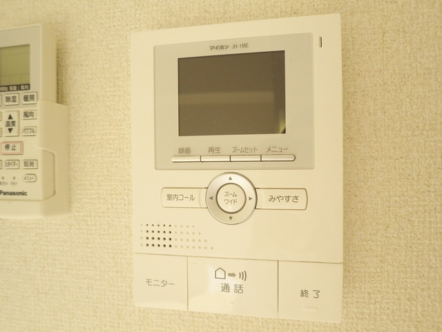 グランドゥールのセキュリティ|顔がわかるモニターホン完備！