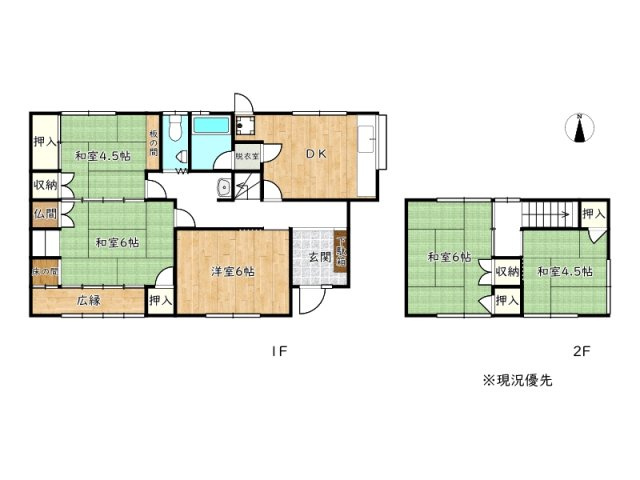 【間取り】 | 姫路市勝原区宮田／中古戸建