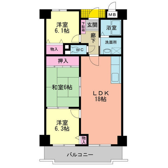 【間取り】 | Collection蛍池