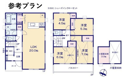 【参考プラン】 | 横浜市戸塚区前田町 条件付き売地 全1区画
