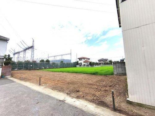 越谷市川柳町2丁目　更地土地の前面道路含む現地写真|車庫スペースもいっぱい取れる！