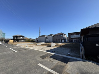 【前面道路含む現地写真】 | 栗原４丁目新築戸建２号棟 | 東側公道