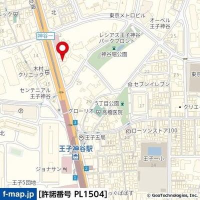 【地図】 | ルフレ赤羽サウス