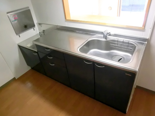 ヴェルドミール　カシマのキッチン|２口コンロ設置可能の対面キッチンです(^^♪