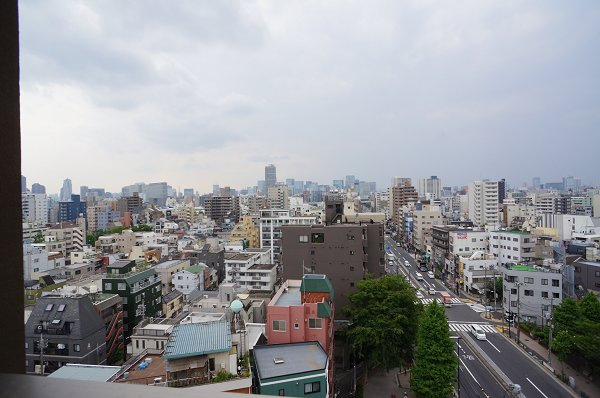 プライムメゾン森下の展望|西側眺望、東京タワーが望めます♪
