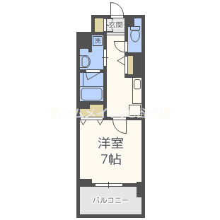 【間取り】 | ハビテ靱センターコート
