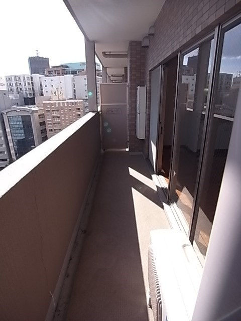 パシフィックレジデンス神戸八幡通のバルコニー
