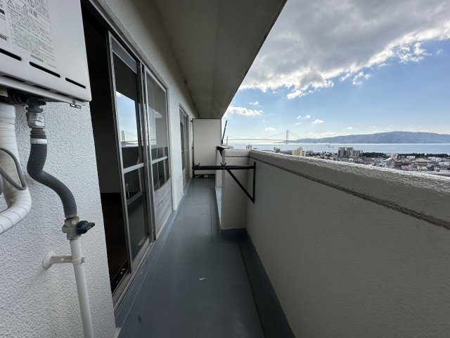 エーデルハイム大蔵谷のバルコニー