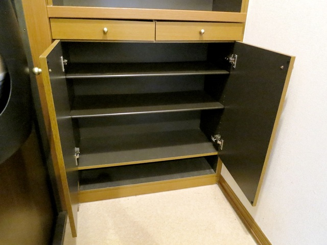 モア・コンフォートの収納|靴を収納出来て便利です♪