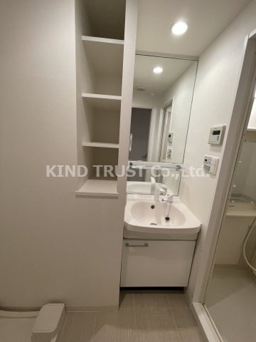 プレサンス天満橋アンジェの洗面所