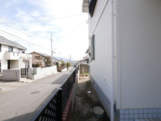 【周辺】 | 敷地北側境界