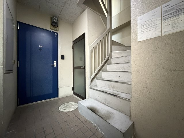 あびこマンションのエントランス