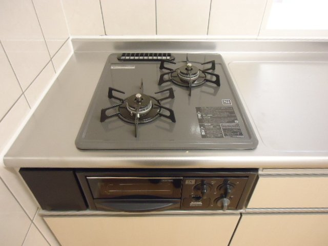 シャルマンフルールのキッチン|ガスコンロ付